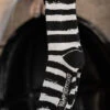 Creepy Crew Socks [Bone/Black Stripes] -Vampirefreaks Sale Store striped socks 631e4a47 6a9e 4861 9a5f 79e1a432fee3