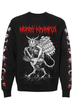 Merry Krampus Sweatshirt -Vampirefreaks Sale Store sweatshirt xmas f75789b8 c42f 419d a046 157b22163329