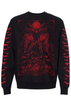 Nosferatu Sweatshirt W/ Red Bat Sleeves -Vampirefreaks Sale Store sweatshirt dfc2a079 1431 4f54 a2ac 34a40baedafe