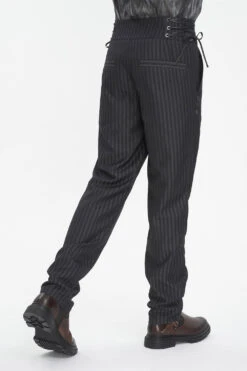 Boneash Striped Pants -Vampirefreaks Sale Store sweeney todd fashion