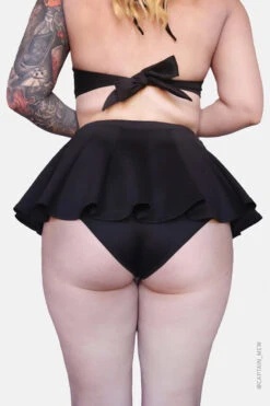 Sabrina Buckle Swim Skirt 9 Sabrina Buckle Swim Skirt -Vampirefreaks Sale Store swimskirt womens
