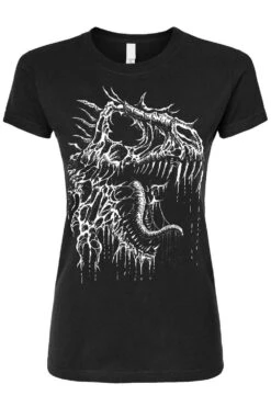 Extinction | Dinosaur Bones T-shirt -Vampirefreaks Sale Store t rex womens tshirt a0a93dbc 38b3 412c bfb4 e2ac27aae200