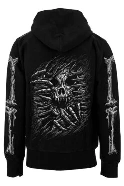 Darkness Within Hoodie -Vampirefreaks Sale Store the darkness within zipper hoodie with sleeves