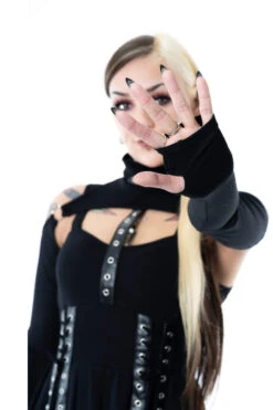 Hestia Dress -Vampirefreaks Sale Store thumbhole dress