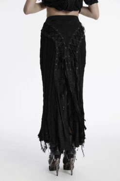 Siren's Wail Distressed Lace-Up Skirt 10 Siren's Wail Distressed Lace-Up Skirt -Vampirefreaks Sale Store trad goth skirt f3cd23cb 6e86 4ed2 a601 eb713cd0e2f8