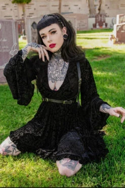 Nynx Vegan Leather Harness -Vampirefreaks Sale Store trad gothic harness