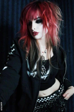 VF Bat Sleeves Zipper Hoodie -Vampirefreaks Sale Store trashmob123