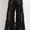 Tripp NYC Harness Dark Street Pants [BLACK] -Vampirefreaks Sale Store tripp NYC gothic pants