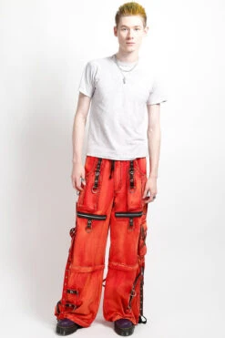 Tripp NYC X-Strap Zip Off Pants [Fire Wash] -Vampirefreaks Sale Store tripp NYC a2aebbd6 e419 4b73 81fa 115b2c168641