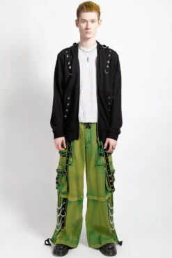 Tripp NYC Jam Green Slime Wash Pants [Green/Bleach] -Vampirefreaks Sale Store tripp NYC d4d42cd7 a490 4f4b b9a1 a837ac8c0c11