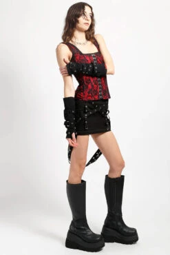 Safety Pins & Chain Armwarmers -Vampirefreaks Sale Store tripp clothes