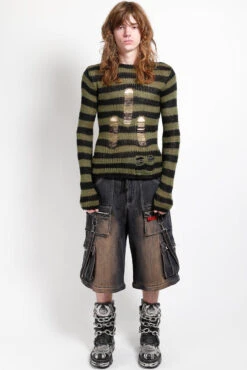 Tripp NYC Zip Lock Pants [Dirty Wash Blue Denim] -Vampirefreaks Sale Store tripp jeans bafd1b00 5f1b 42eb a589 e3ffbc049720