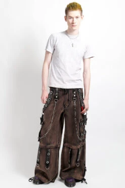 Tripp NYC Super O Ring Pants [Rust Wash] -Vampirefreaks Sale Store tripp nyc 264b5230 bf4e 4ab2 b34a 941879e37a84