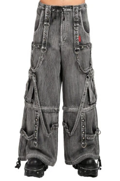 Tripp NYC Denim Power Street Pants [FOG WASH]