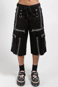 Tripp NYC Super Zip Shorts [Black] -Vampirefreaks Sale Store tripp nyc 7fa70441 6bb2 4e61 a0cb c2fb1131d0b2