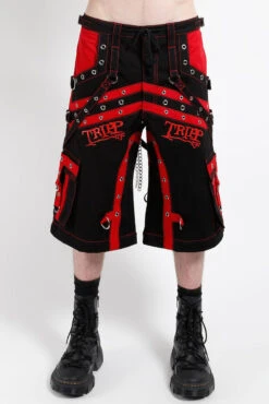 Tripp NYC Off Track Pants [Black/Red] -Vampirefreaks Sale Store tripp pants 354ab151 79ff 46c7 b3c4 fdb35ccd8549