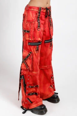 Tripp NYC X-Strap Zip Off Pants [Fire Wash] -Vampirefreaks Sale Store tripp pants dd82aab8 a2cb 4533 b97b 19aea576f348
