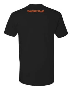 Spooky Season T-shirt -Vampirefreaks Sale Store tshirt black back orange vf