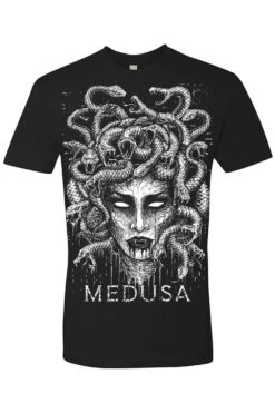 Medusa T-shirt -Vampirefreaks Sale Store tshirt nextlevel black front 31eb126d 6e8e 4267 a312 5230bf113ceb