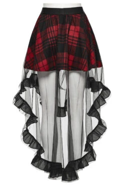 Pixie Dust Plaid Mesh Skirt -Vampirefreaks Sale Store tulle skirt d58802f0 2425 4418 8994 3f35bde6284c