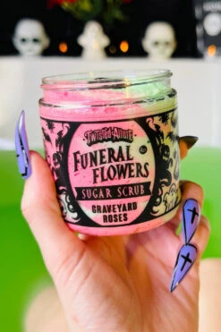 Funeral Flowers Sugar Scrub
