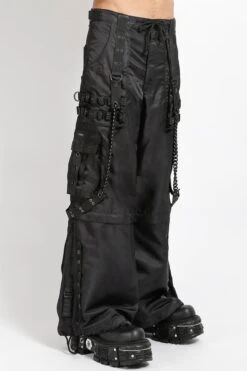Tripp NYC Space Out Pants [BLK/BLK] -Vampirefreaks Sale Store ufo pants