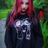 Serial Freaks Sweatshirt 14 Serial Freaks Sweatshirt -Vampirefreaks Sale Store unisex scene kid sweatshirt