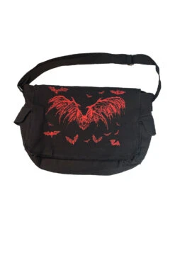 VampireFreaks Messenger Bag [Multiple Designs Available] -Vampirefreaks Sale Store vampire bat messenger bag 45064bf3 8662 4e38 a82e 47b7bed89528