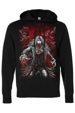 Vampire Bloodfeast Hoodie -Vampirefreaks Sale Store vampire bloodfeast blank sleeves pullover hoodie resize