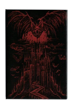 Macabre Metal Magnets -Vampirefreaks Sale Store vampire castle magnet