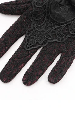 Blood Lace Gothic Gloves -Vampirefreaks Sale Store vampire gloves