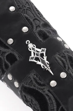 Crucible Studded Lace-Up Gloves -Vampirefreaks Sale Store vampire gloves 62f7dea9 405f 4f96 978b eaf33bcde4ec