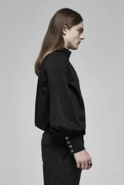 Black Sails Long Sleeve Gothic Renaissance Shirt -Vampirefreaks Sale Store vampire goth shirt