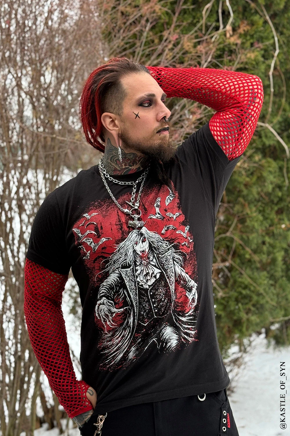 Vampire Bloodfeast T-shirt 3 Vampire Bloodfeast T-shirt - Image 3