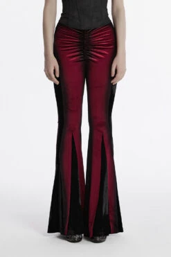 Bloodletting Velvet Flared Pants [Red] -Vampirefreaks Sale Store vampire pants 94987ce3 c9e5 42cd 98cb 0b8ab69d0c6f