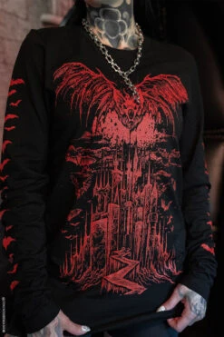 Vampire Castle T-shirt [BLOOD RED]