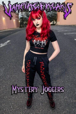 VF Mystery Joggers [UNISEX] -Vampirefreaks Sale Store vf mystery joggers red bats e8f7324e 67d6 4ebe bba0 de77dff8655b