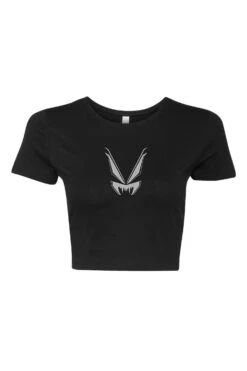 VampireFreaks Crop Top -Vampirefreaks Sale Store vfGreyCropTop