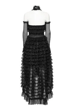 Lovett Layered Ruffle Dress & Glove Set -Vampirefreaks Sale Store victorian dress