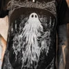 Ghost Haunting T-shirt -Vampirefreaks Sale Store victorian ghost shirt