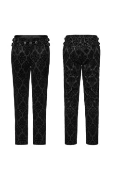 Haunted Mansion Victorian Damask Pants -Vampirefreaks Sale Store victorian gothic pants