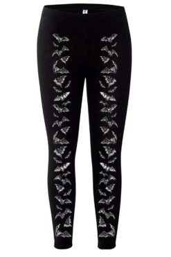 Vintage Bat Leggings -Vampirefreaks Sale Store vintage bat leggings front