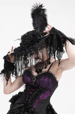 Dark Duchess Tassel Hat -Vampirefreaks Sale Store vintage goth hat