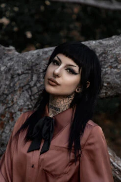 Clairvoyance Button Down Shirt -Vampirefreaks Sale Store vintage gothic button up shirt