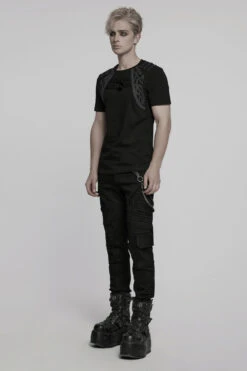 Cybertron Techwear Short Sleeve Shirt -Vampirefreaks Sale Store w