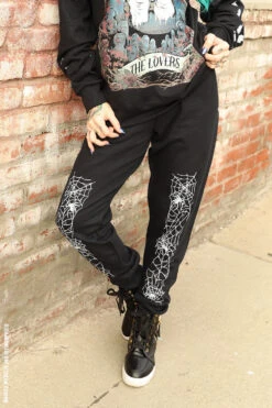 Spiderweb Joggers 16 Spiderweb Joggers -Vampirefreaks Sale Store web joggers