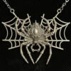 Arachnophobia Necklace -Vampirefreaks Sale Store web necklace