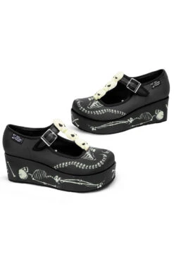 Chocolaticas® Skeletons Under Your Bed Women's Mary Jane Pump -Vampirefreaks Sale Store weird girl shoes 9000adf4 7761 4598 9ab1 5c14b57e6deb