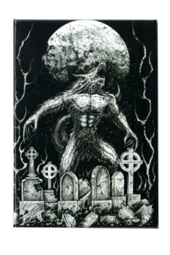Macabre Metal Magnets -Vampirefreaks Sale Store werewolf magnet