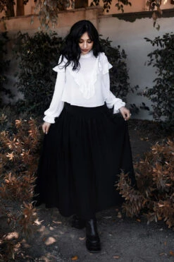 Phantasm Blouse -Vampirefreaks Sale Store white goth clothes